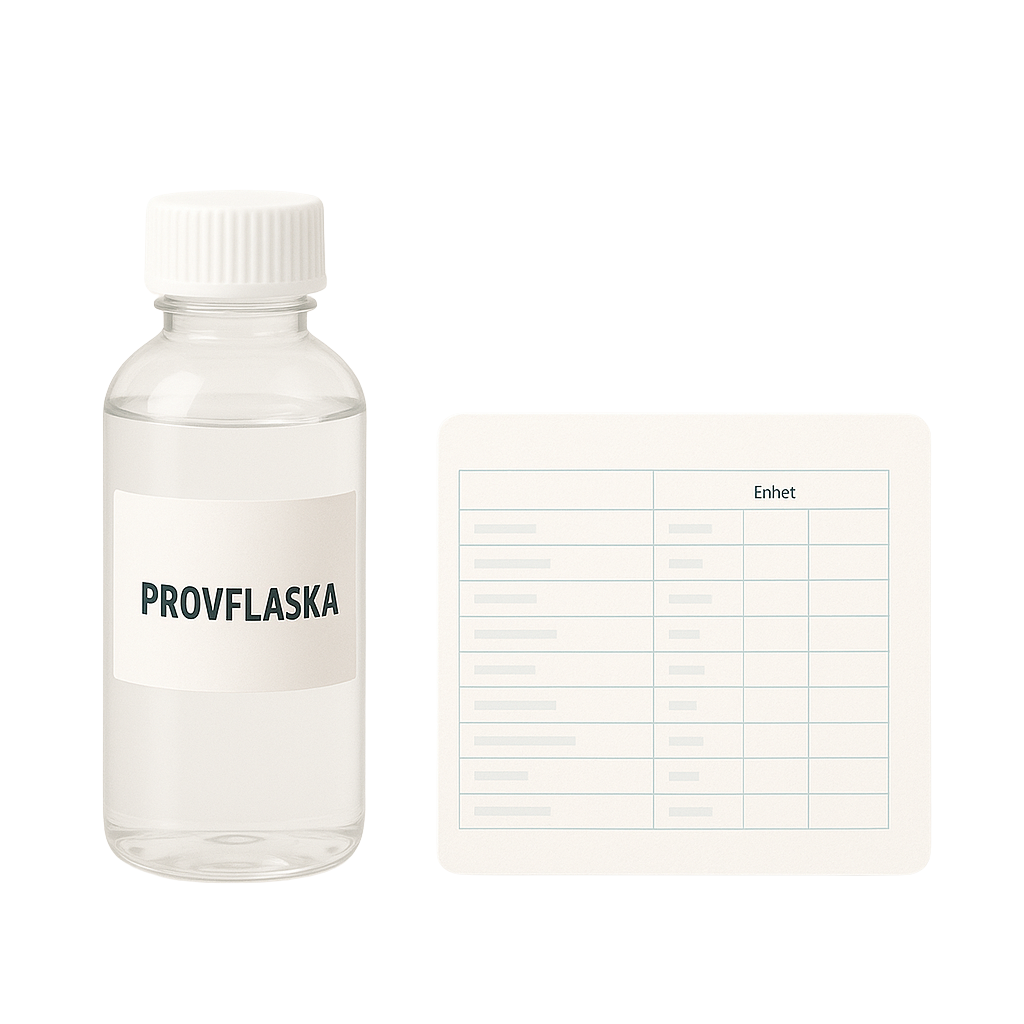 Analyspaket för PFAS21