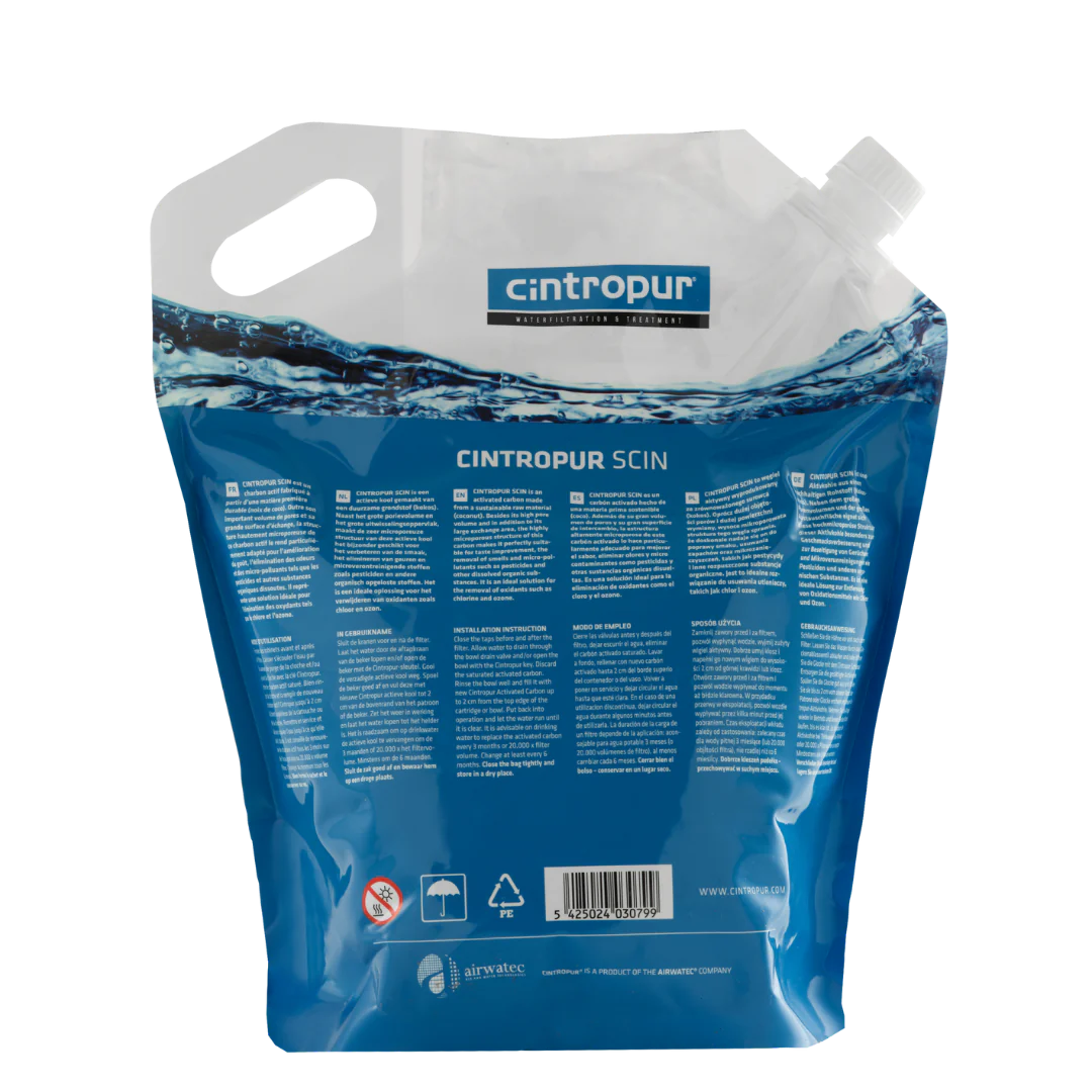 Aktivt Kol Refill Tillbehör Vattenfilter Egen Brunn Reservdel Reservdelar Filter Vattenprov