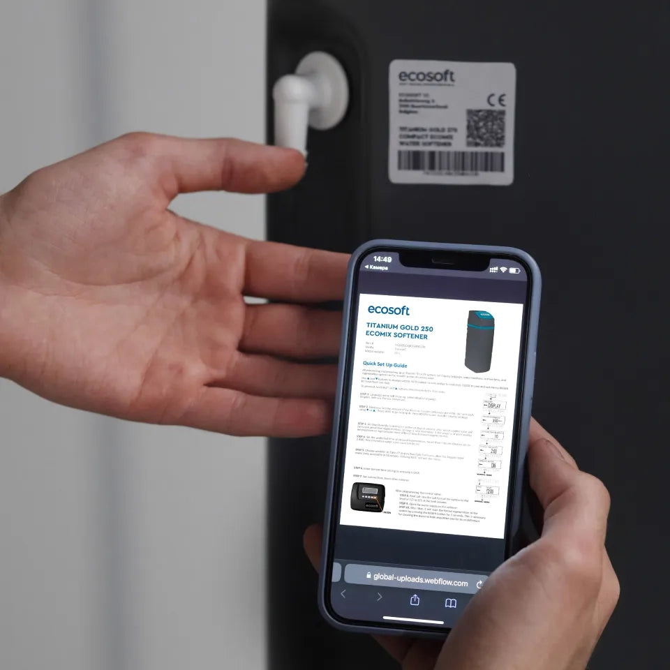 Installationsguide för Ecosoft Titanium 180 vattenfilter