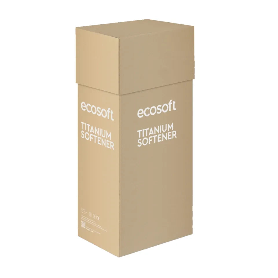 Förpackning av Avhärdningsfilter från Ecosoft 