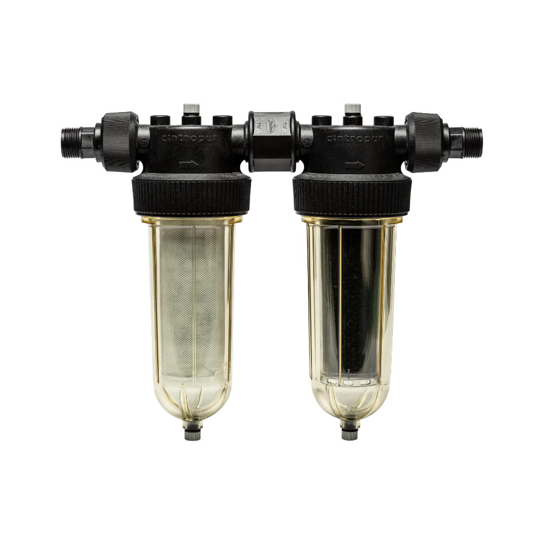 Vattenfilter Egen brunn Kolfilter Vattenprov NW 25 Duo