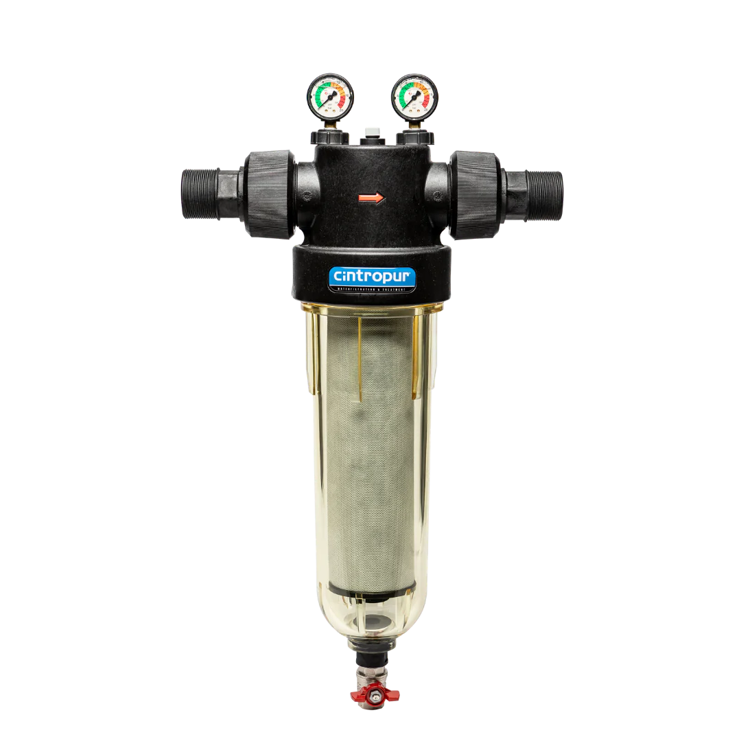 Vattenfilter Partikelfilter Egen brunn Vattenprov NW500 