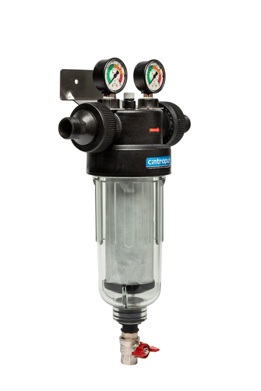 Bild på Partikelfilter med väggfäste, Artikel NW280 Vattenfilter för Egen brunn från Cintropur 