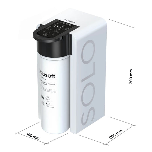 Osmosfilter RO CROSS SOLO mått