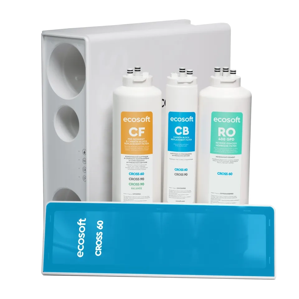Osmosfilter RO CROSS90 Balance med installationsguide