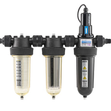 Vaksida av Vattenfilter med UV/partikel/kol, vattenfilterserie nw 25 trio